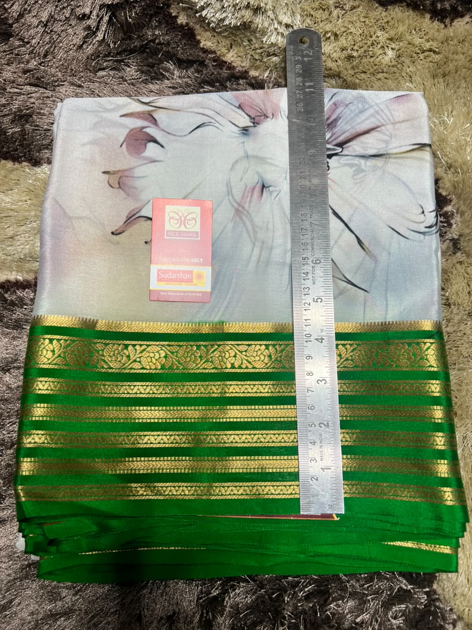 Pure Mysore Silk Saree.