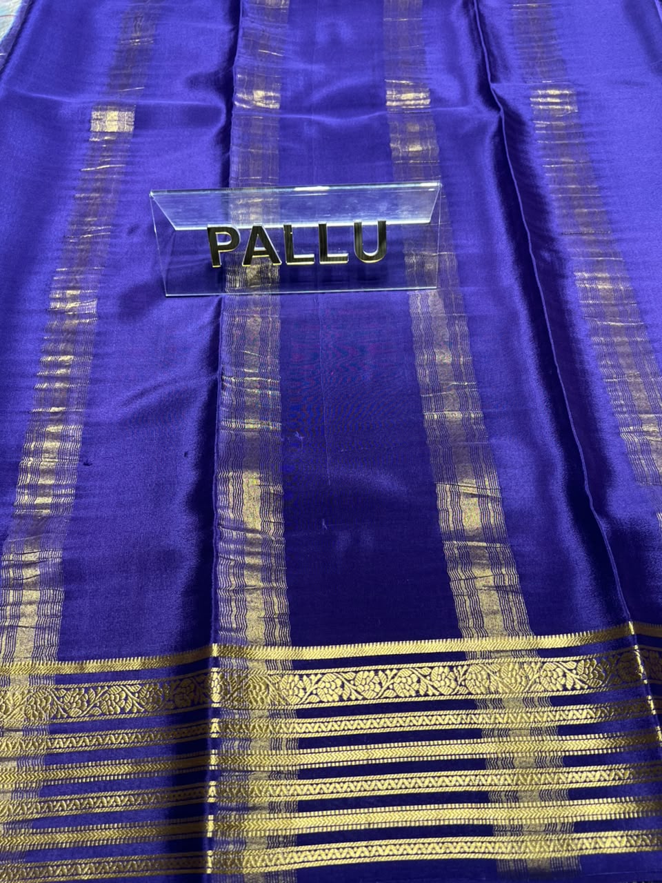 Pure Mysore Silk Saree.