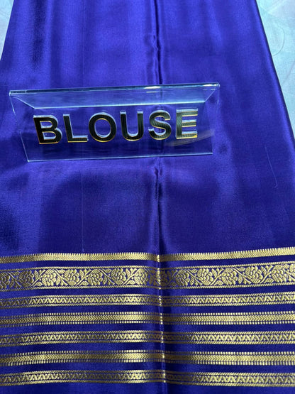 Pure Mysore Silk Saree.