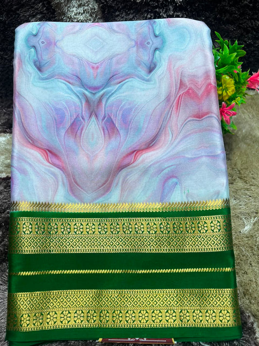 Pure Mysore Silk Saree.