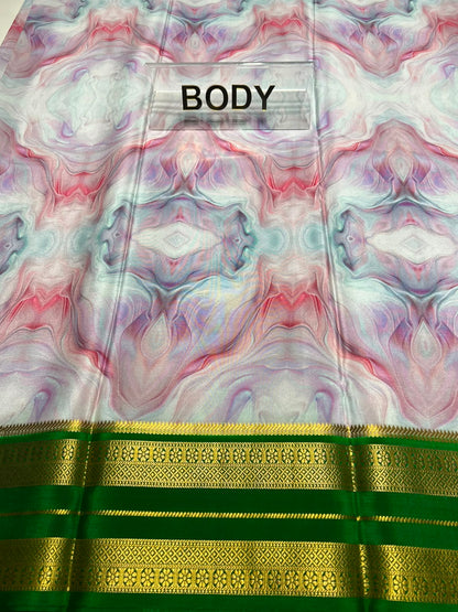 Pure Mysore Silk Saree.