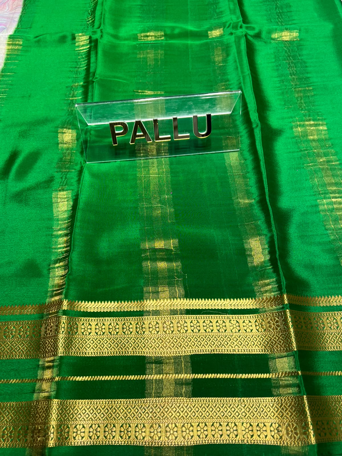 Pure Mysore Silk Saree.