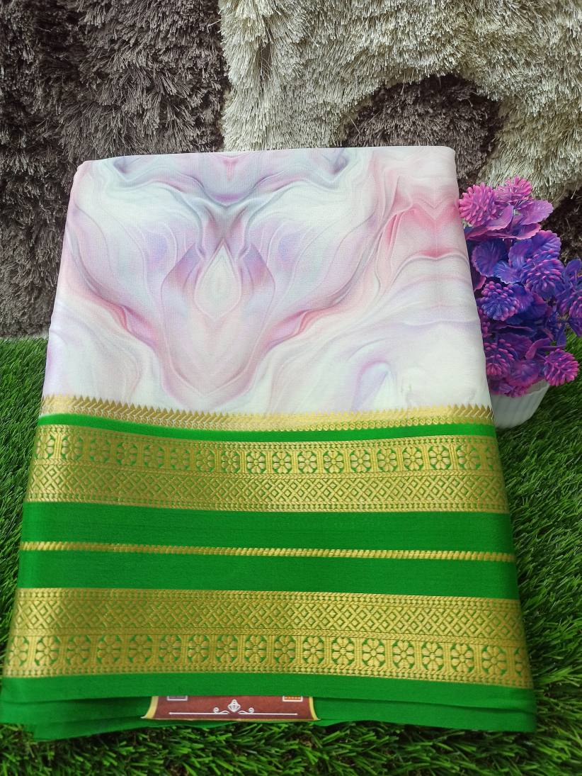 Pure Mysore Silk Saree