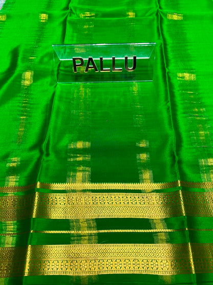Pure Mysore Silk Saree.