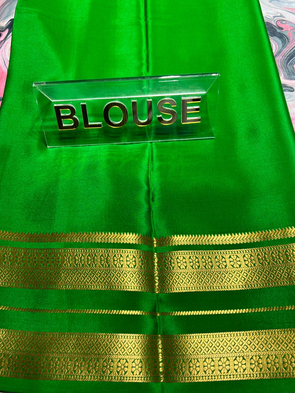 Pure Mysore Silk Saree.