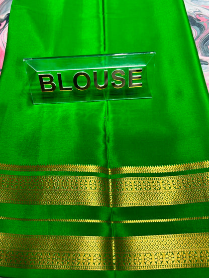 Pure Mysore Silk Saree.