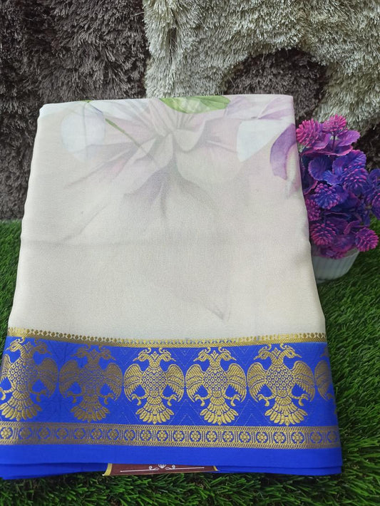 Pure Mysore Silk Saree