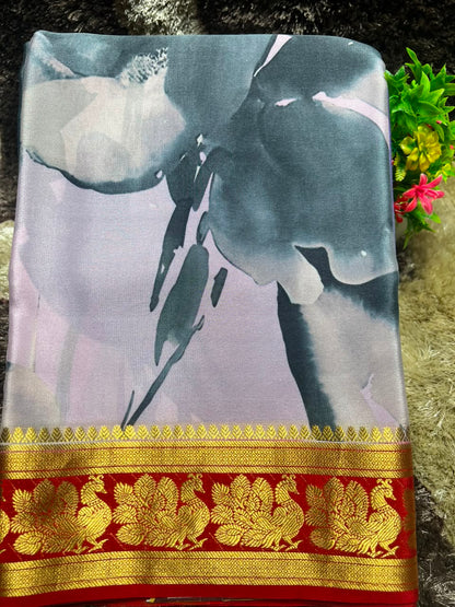 Pure Mysore Silk Saree.