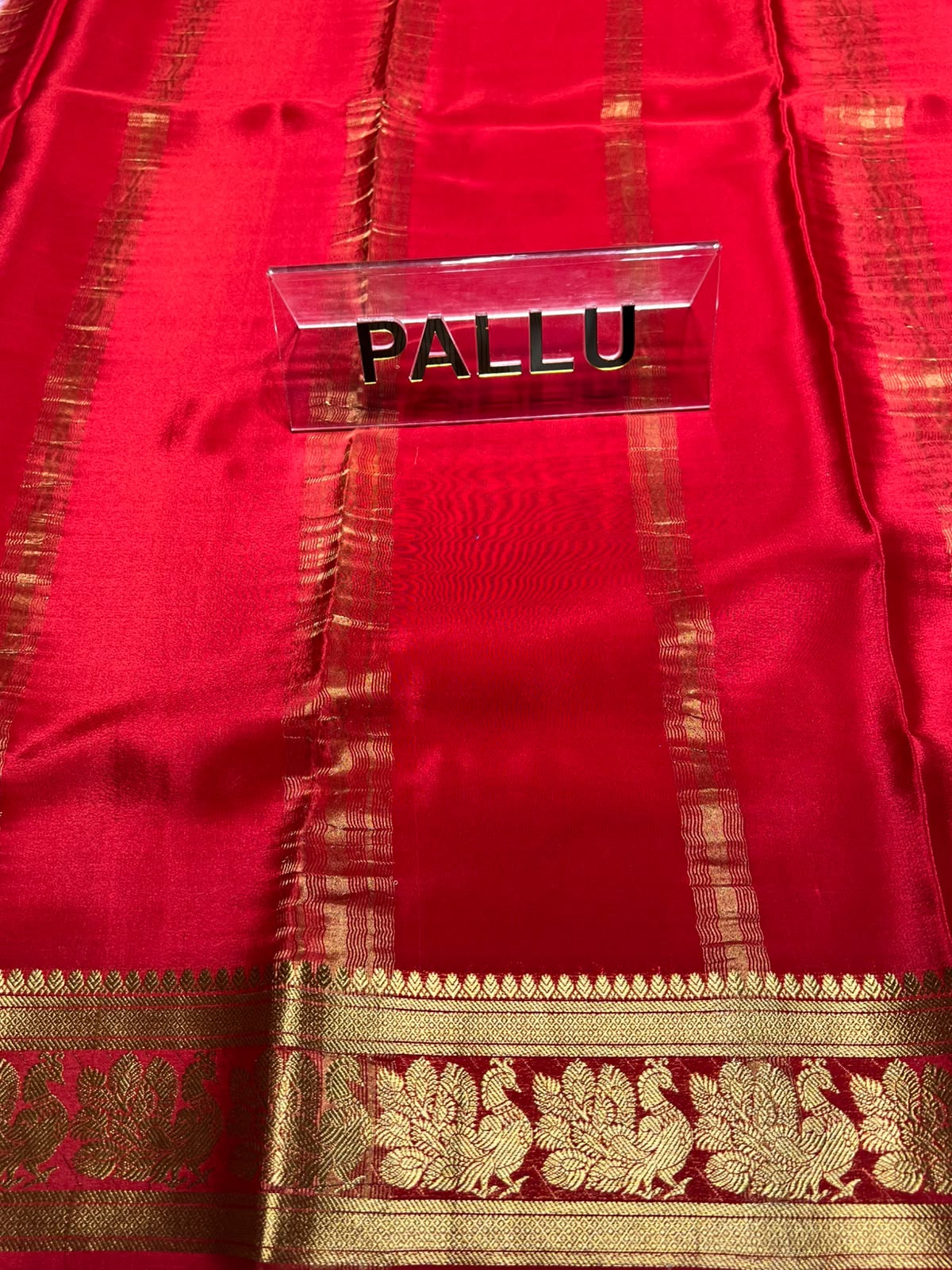 Pure Mysore Silk Saree.