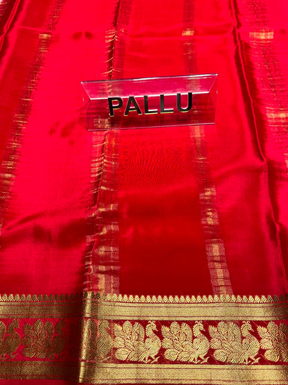 Pure Mysore Silk Saree.