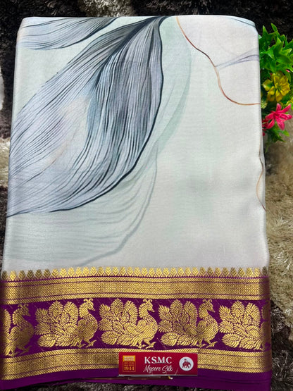 Pure Mysore Silk Saree.