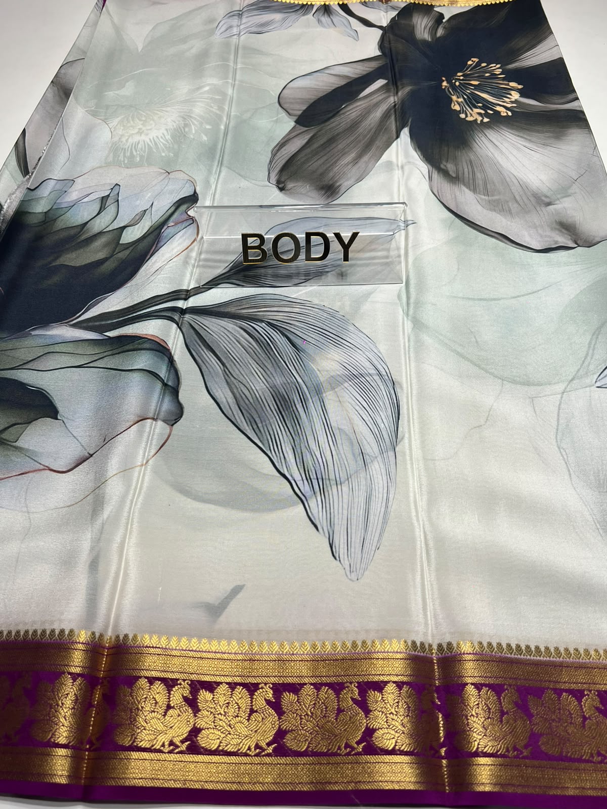 Pure Mysore Silk Saree.
