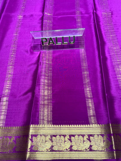 Pure Mysore Silk Saree.
