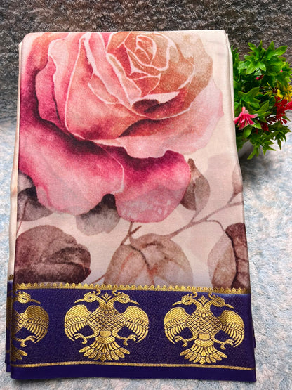 Pure Mysore Silk Saree.