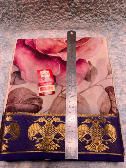 Pure Mysore Silk Saree.