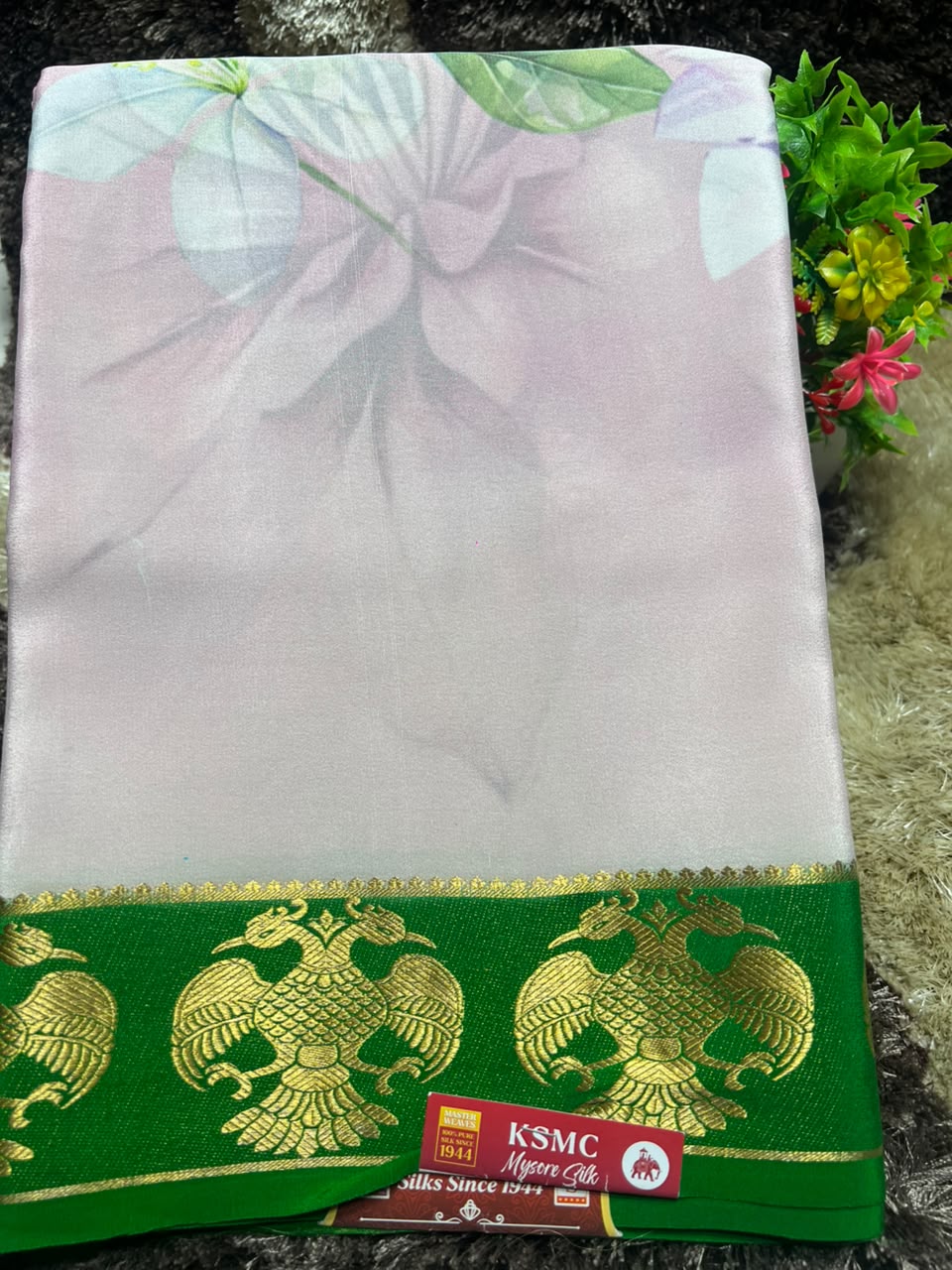 Pure Mysore Silk Saree.