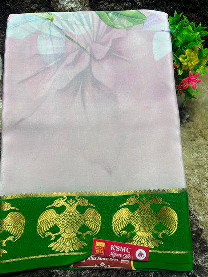 Pure Mysore Silk Saree.