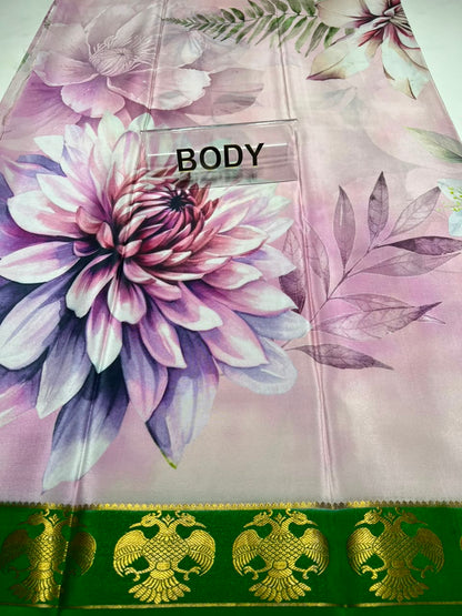 Pure Mysore Silk Saree.