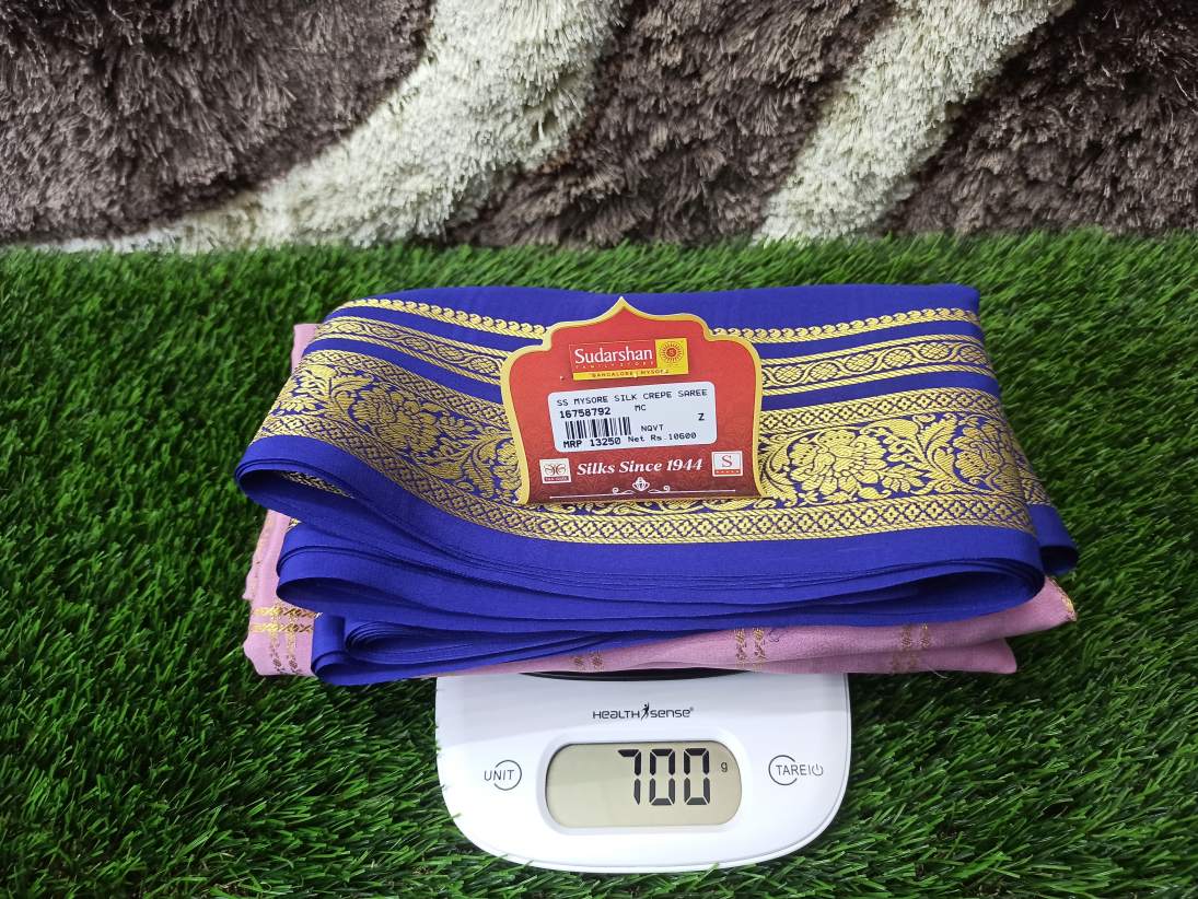 Pure Mysore Silk Saree