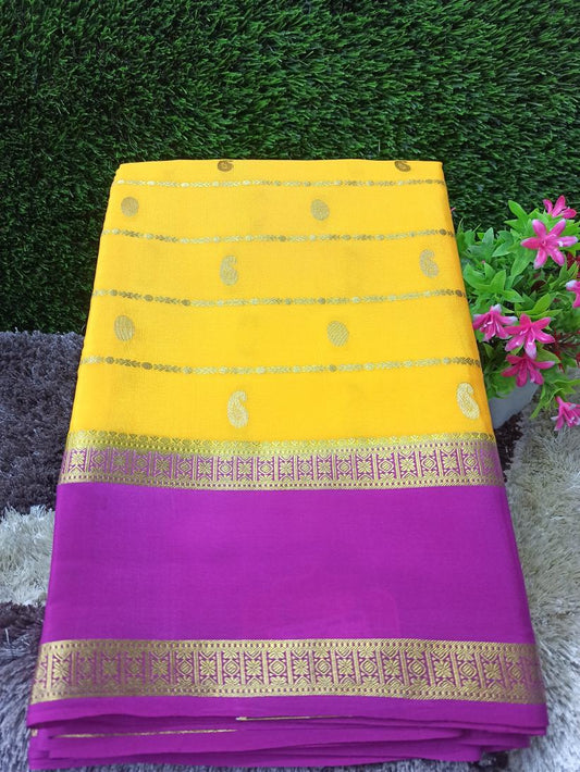 Pure Mysore Silk Saree.