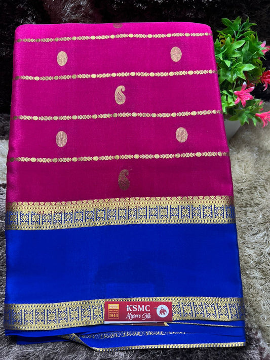 Pure Mysore Silk Saree.