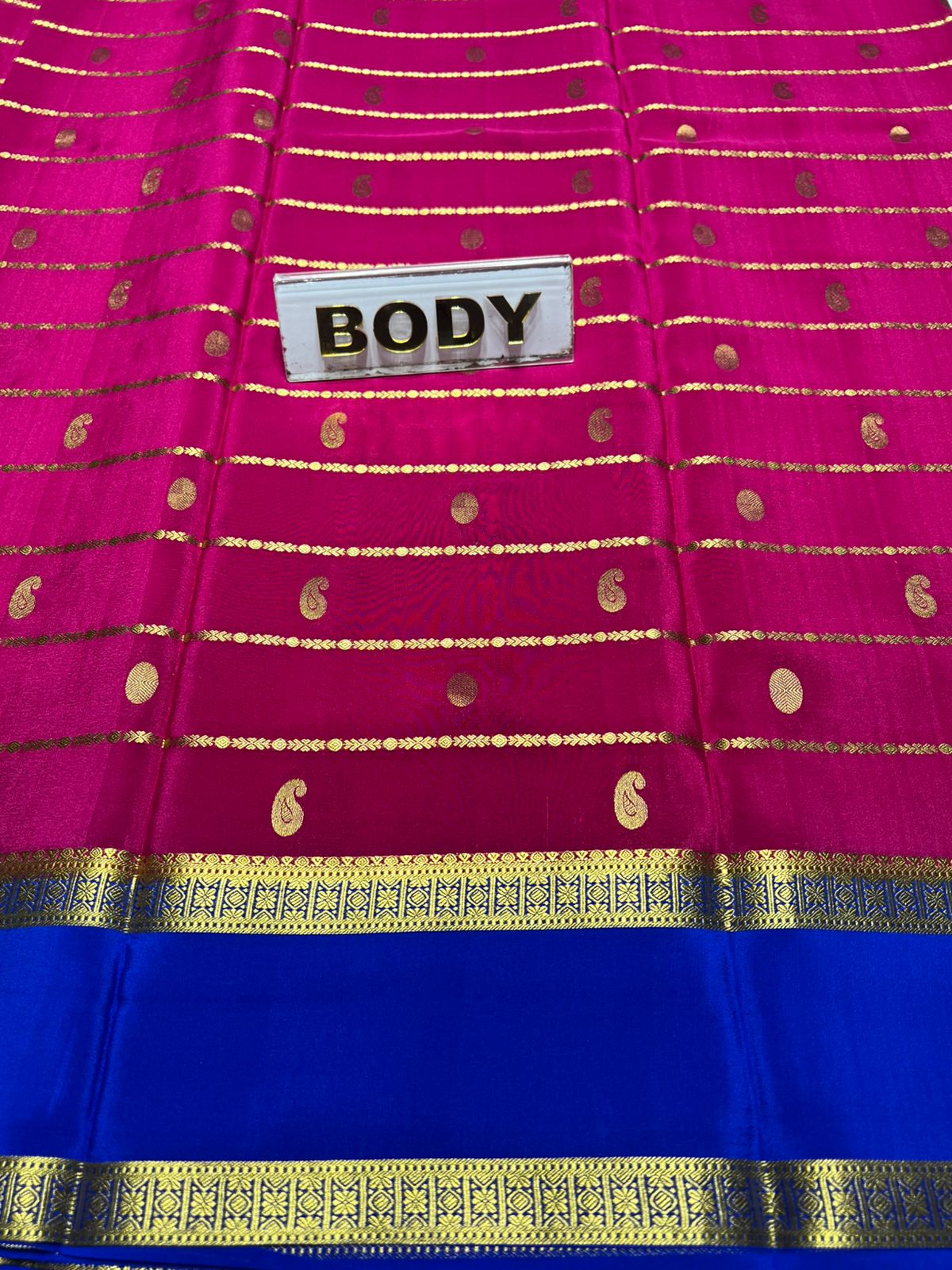 Pure Mysore Silk Saree.
