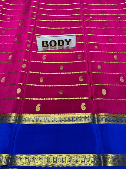 Pure Mysore Silk Saree.