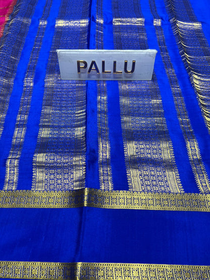 Pure Mysore Silk Saree.