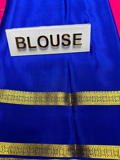Pure Mysore Silk Saree.