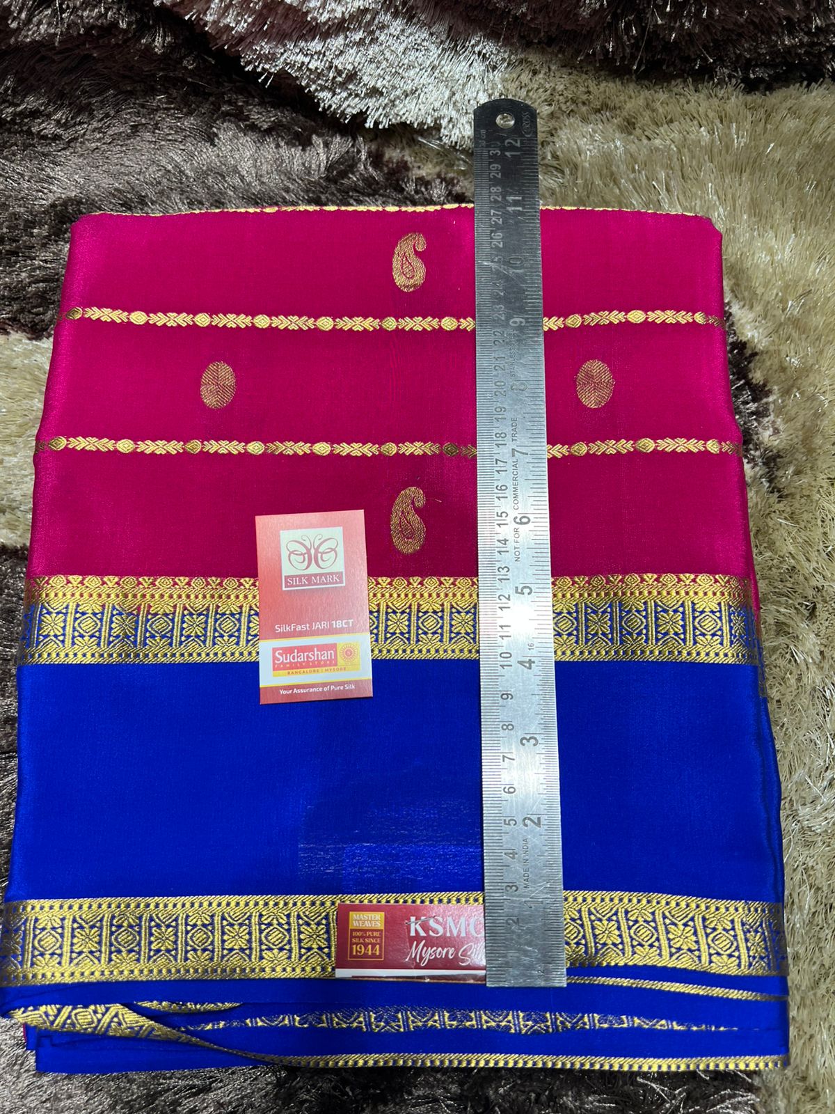 Pure Mysore Silk Saree.