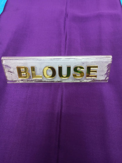 Pure Mysore Silk Saree