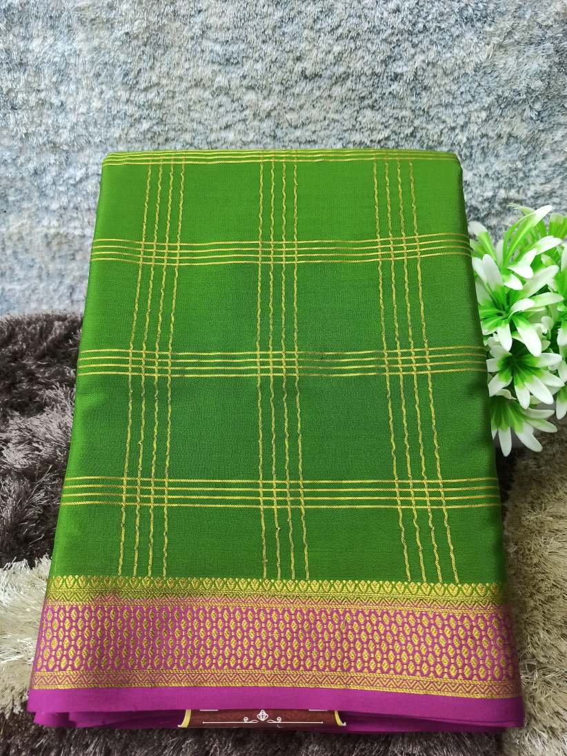 Pure Mysore Silk Saree.