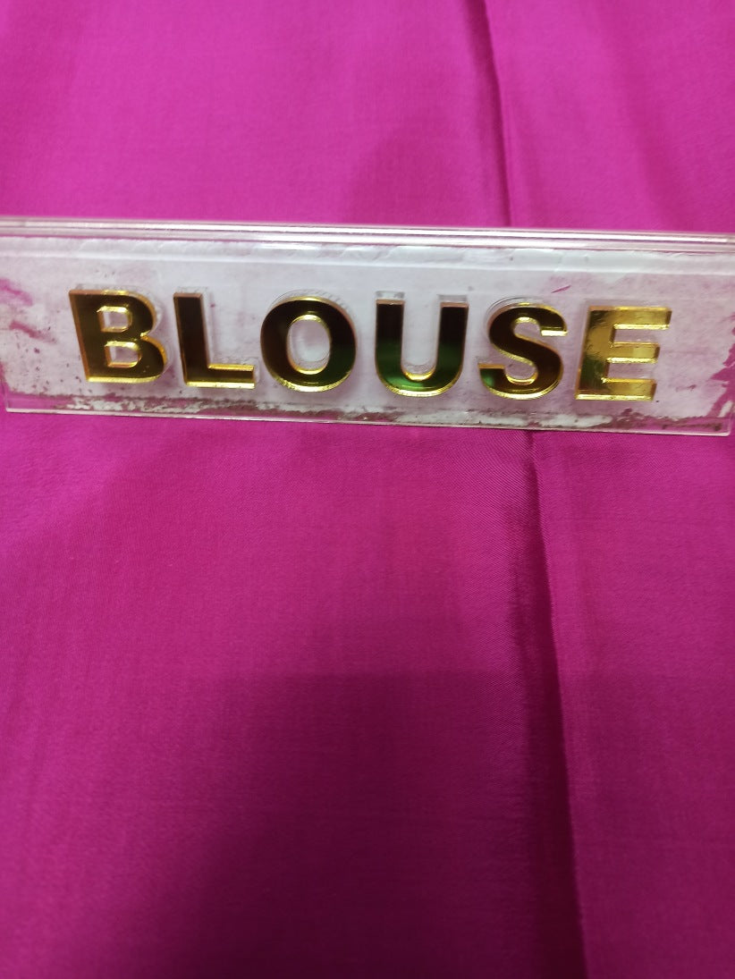 Pure Mysore Silk Saree.