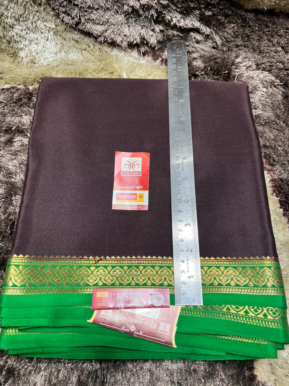 Pure Mysore Silk Saree.