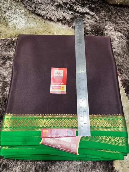 Pure Mysore Silk Saree.
