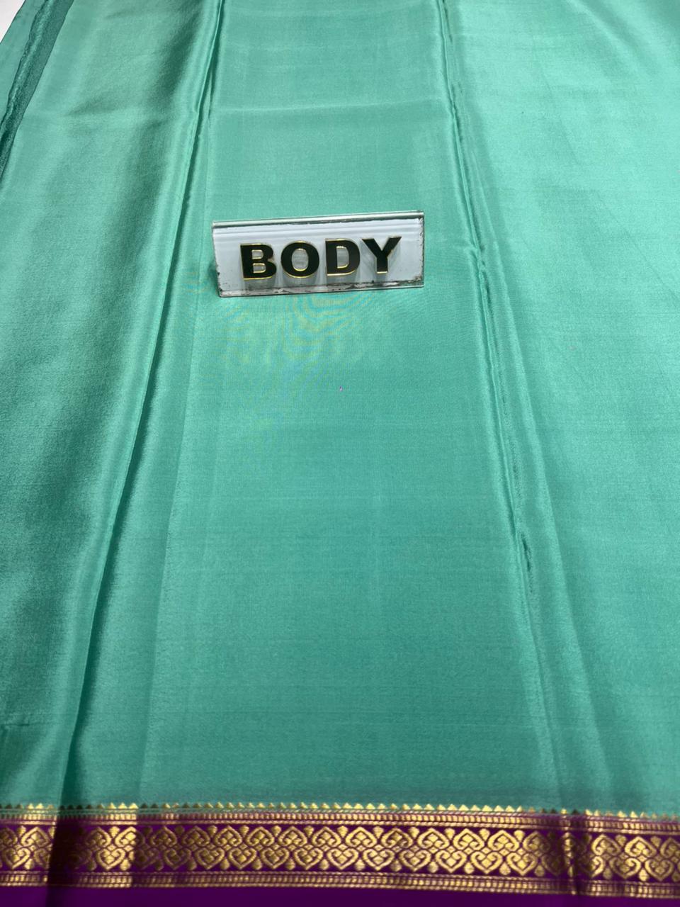 Pure Mysore Silk Saree.