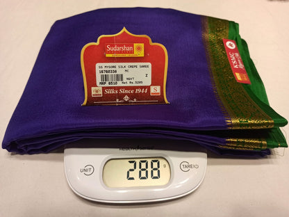 Pure Mysore Silk Saree (60 Grams )