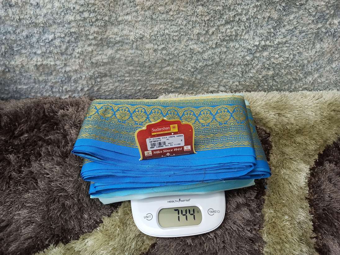 Pure Mysore Silk Saree.