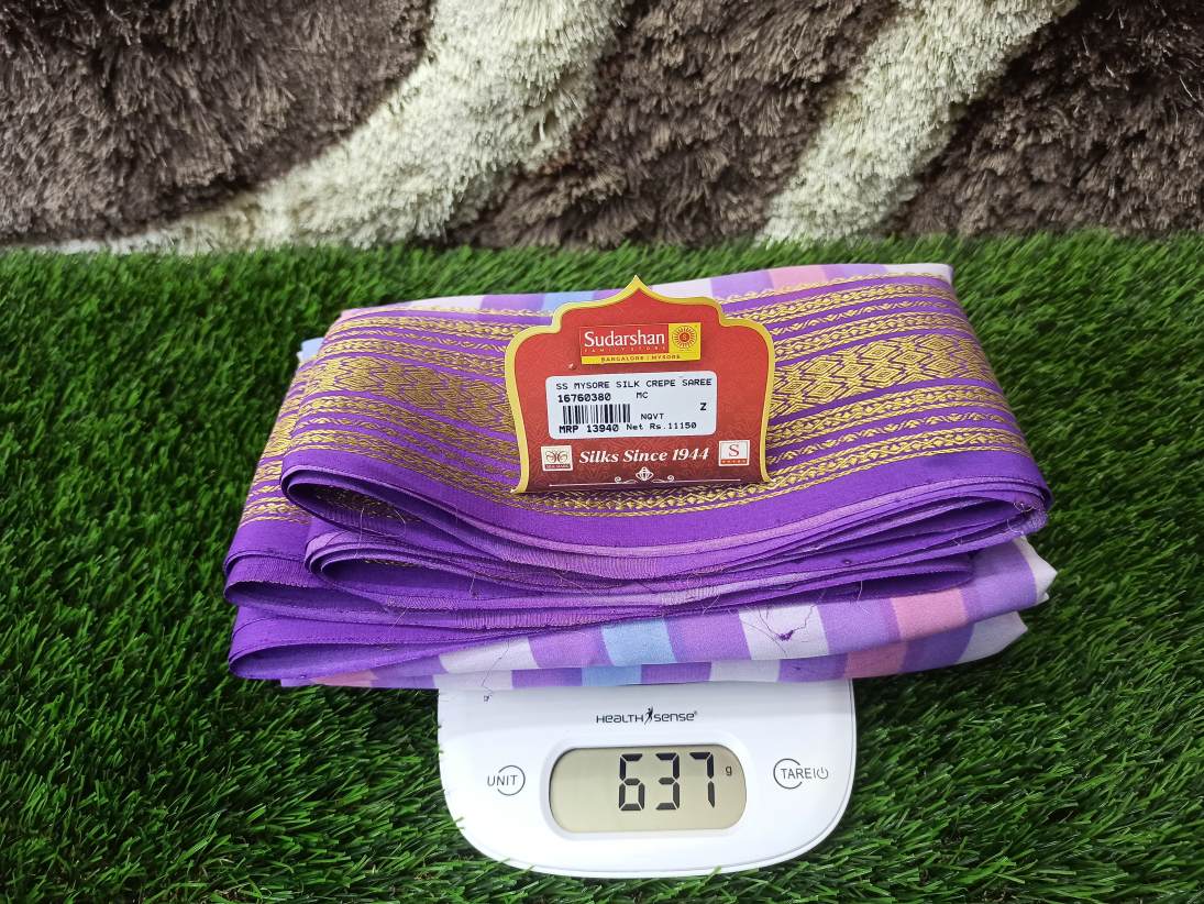 Pure Mysore Silk Saree