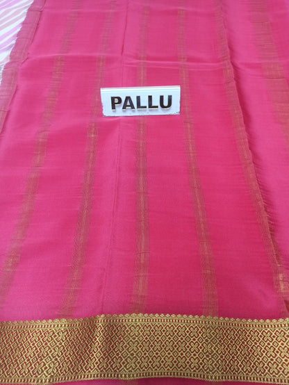 Pure Mysore Silk Saree
