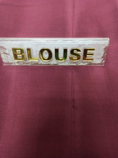 Pure Mysore Silk Saree.