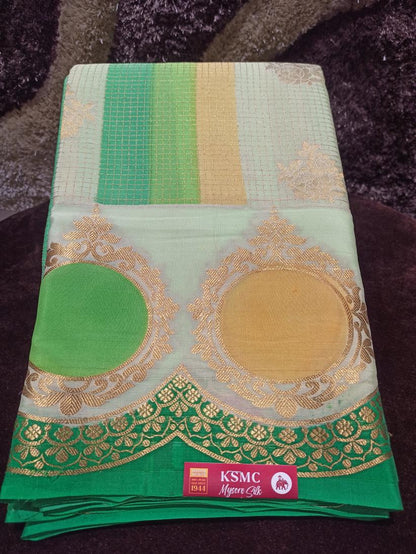 Pure Mysore Silk Saree.