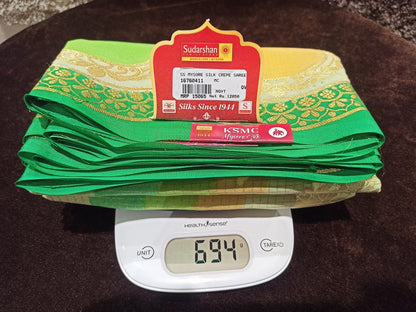 Pure Mysore Silk Saree.