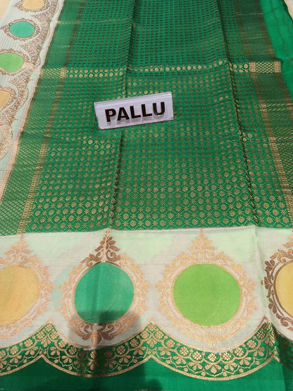 Pure Mysore Silk Saree.