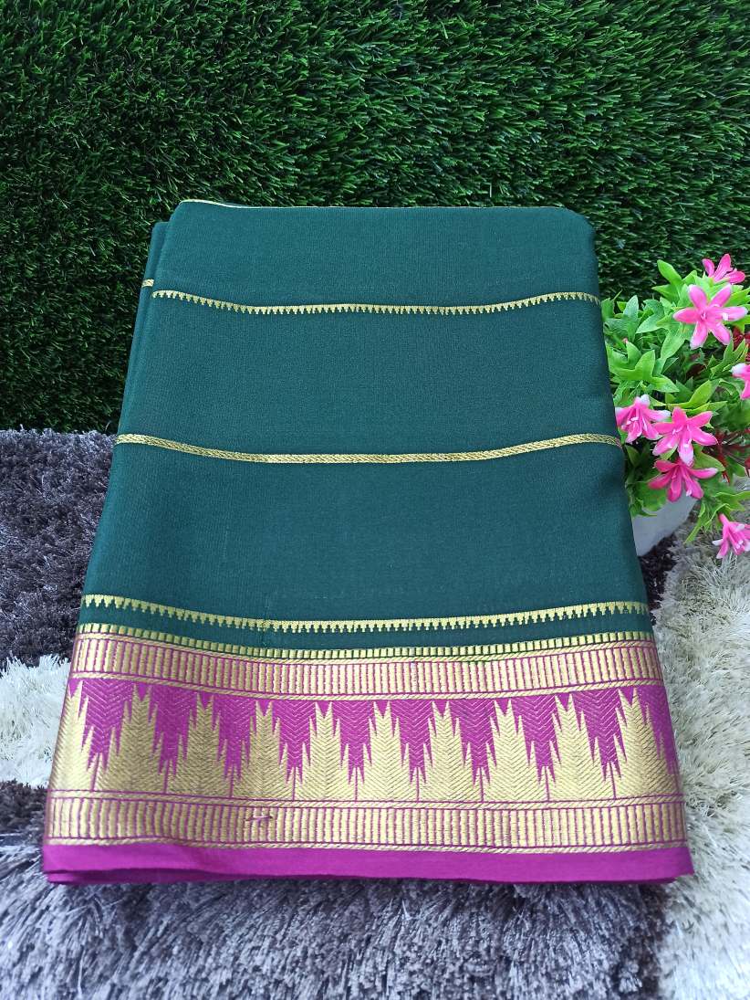 Pure Mysore Silk Saree.