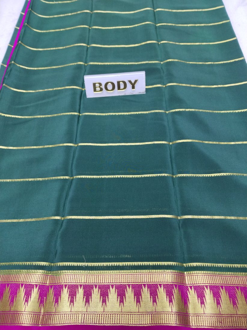 Pure Mysore Silk Saree.