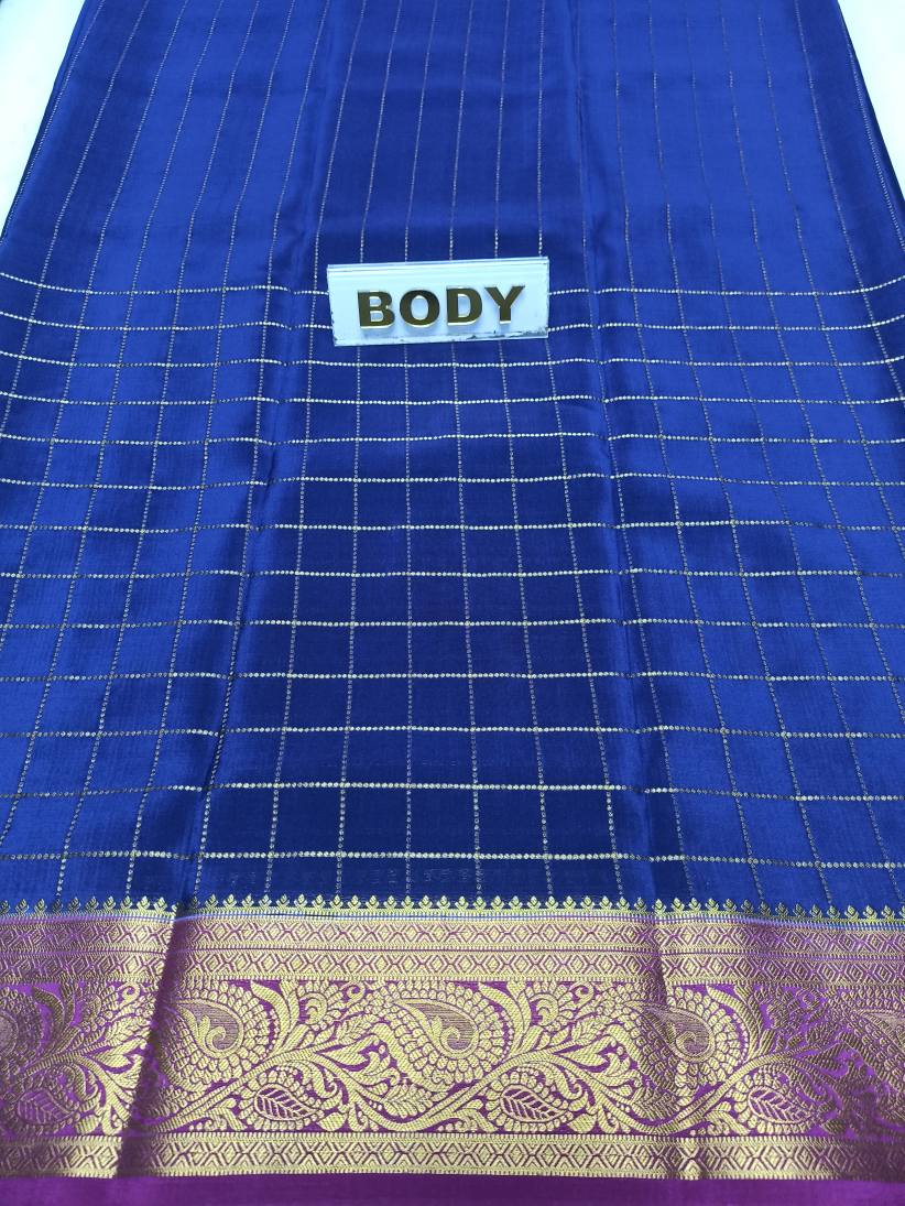 Pure Mysore Silk Saree.