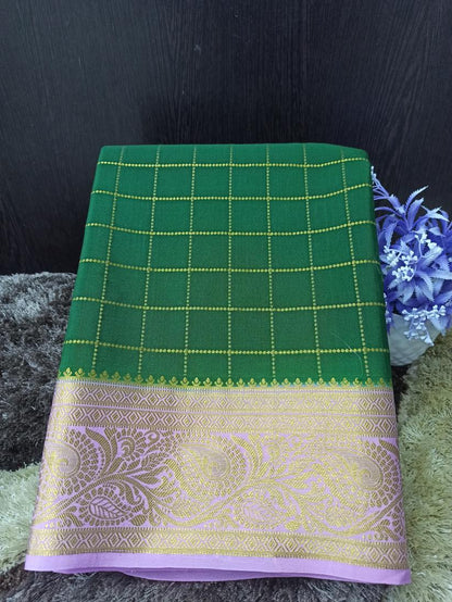 Pure Mysore Silk Saree.