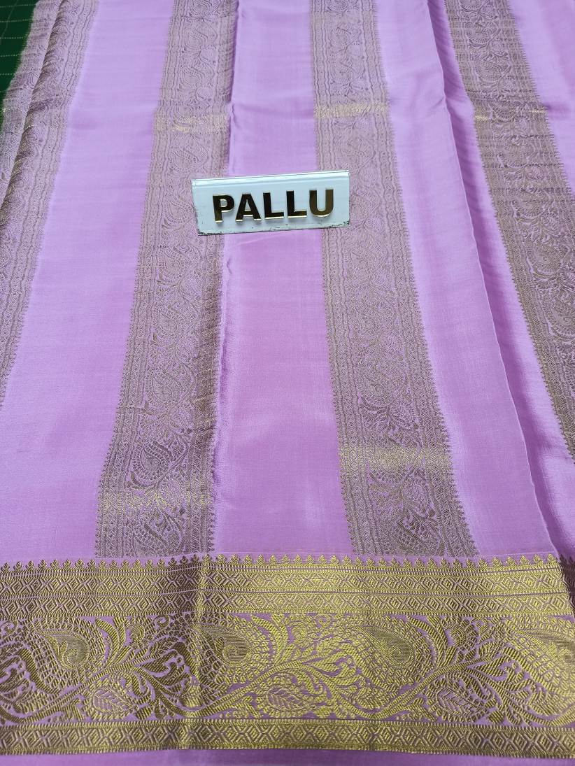 Pure Mysore Silk Saree.