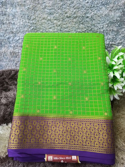 Pure Mysore Silk Saree.
